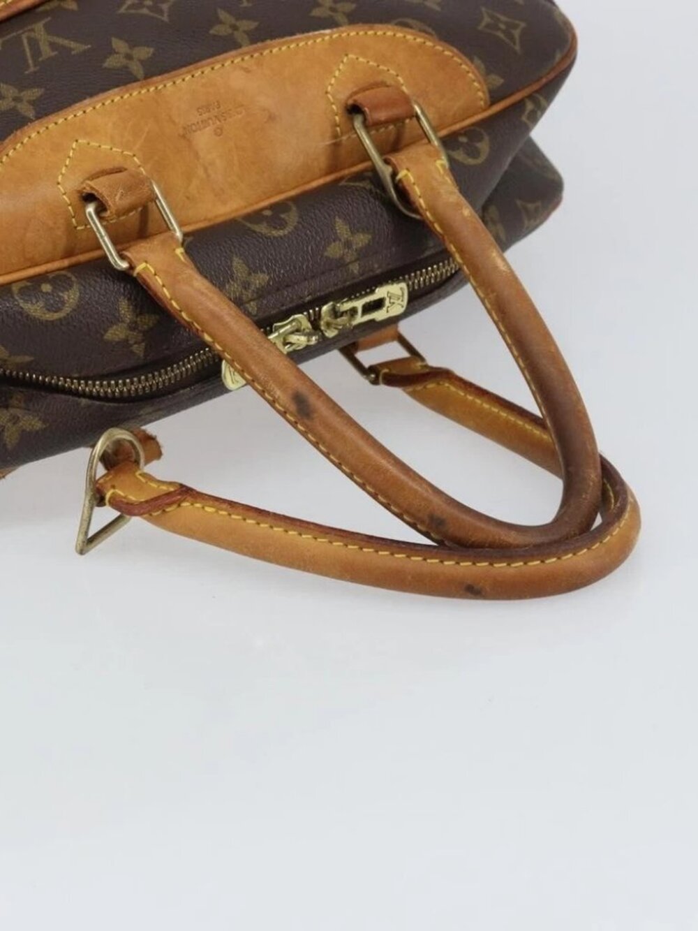 LOUIS VUITTON Monogram Deauville Hand Bag M47270 LV Auth - Picture 8 of 16